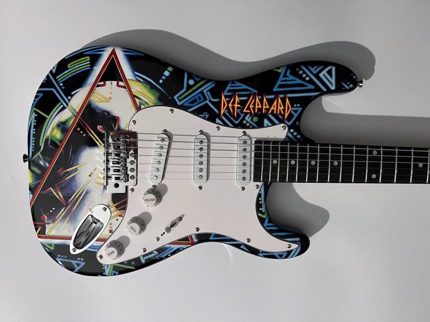 Def Leppard Hysteria Stratocaster Guitar Custom Graphics