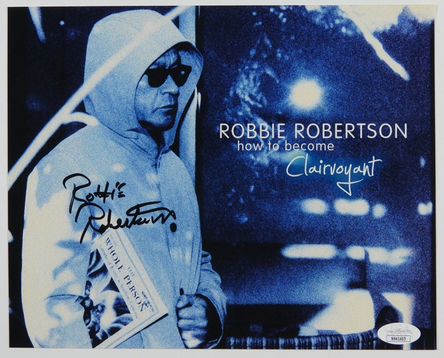 Robbie Robertson Signed Autograph JSA COA Photo