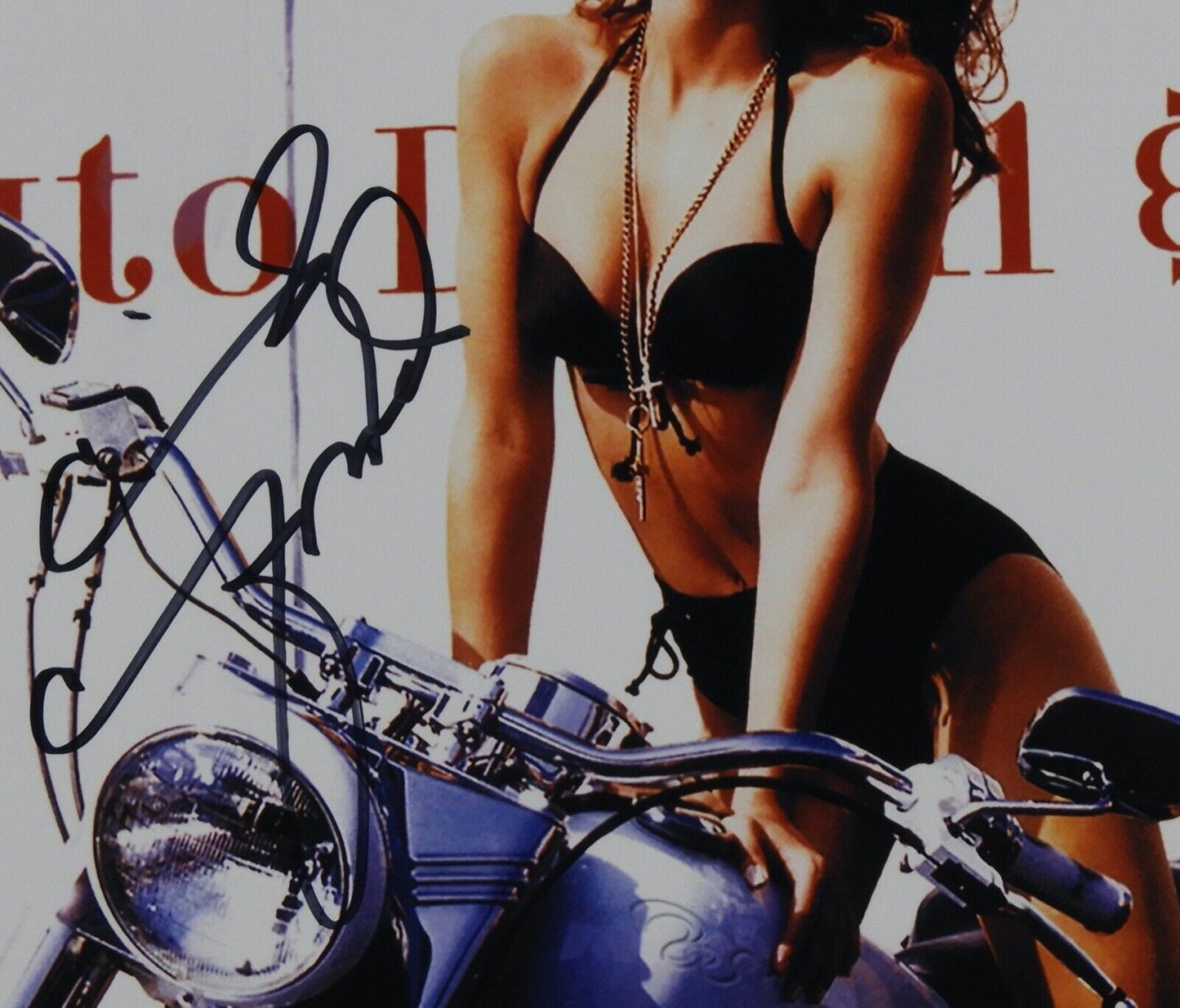 Cindy Crawford Signed Autograph JSA COA Photo