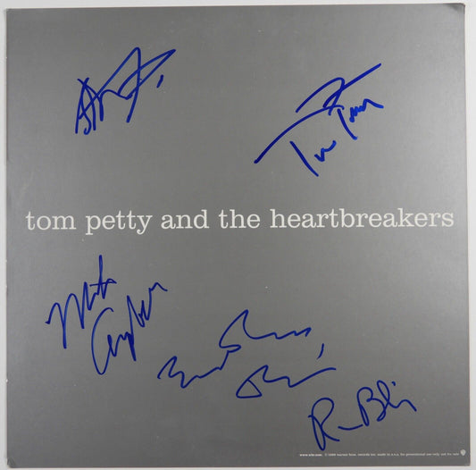 Tom Petty and the Heartbreakers JSA Signed Autograph Album Vinyl Record Flat