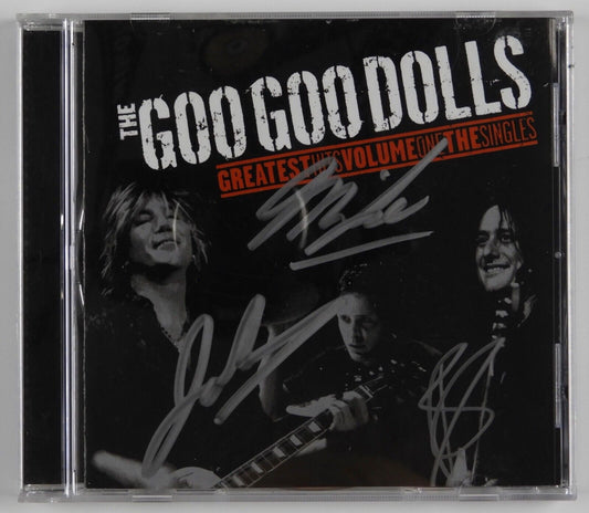 The Goo Goo Dolls Fully JSA Signed Autograph CD Booklet Greatest Hits Vol One