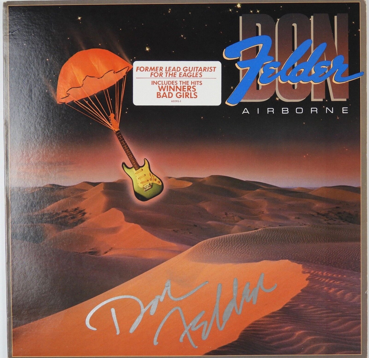 Don Felder Eagles Airborne JSA COA Signed Autograph Record Vinyl Album