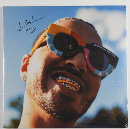 J Blavin Signed Autograph Album Record Vinyl Happy To See You JSA
