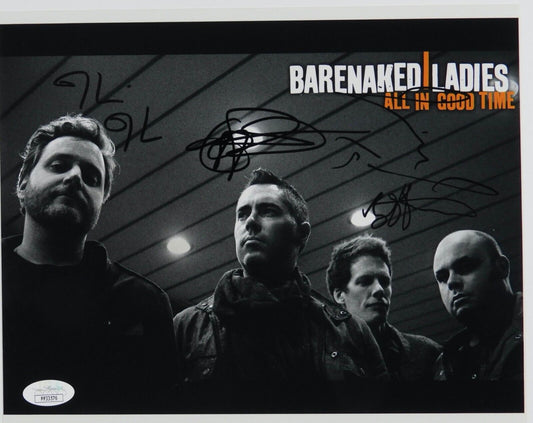 Barenaked Ladies Fully JSA Signed Autograph  8 x 10 Ed Robertson Jim Creeggan +