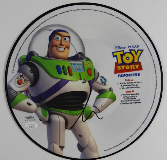 Tim Allen JSA Signed Autograph Record Vinyl Toy Store Picture Disc Soundtrack