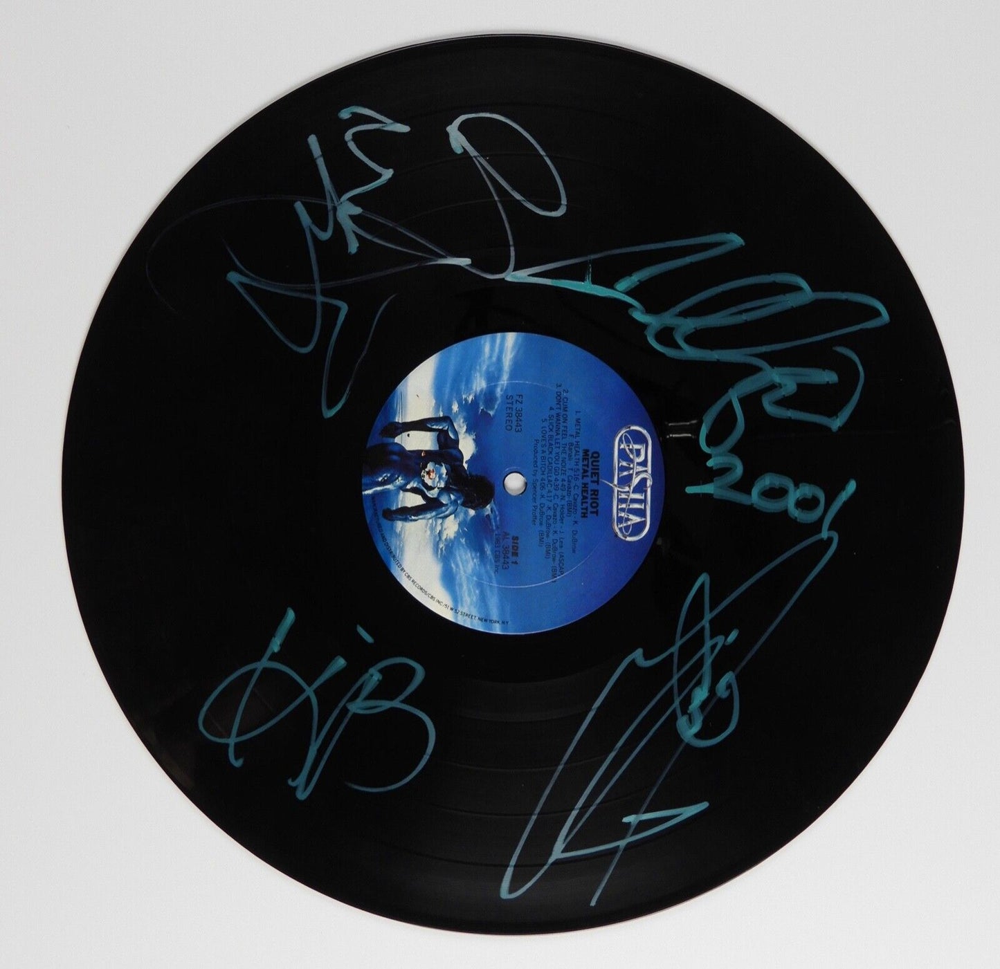 Quiet Riot Signed Autograph JSA Record Album Vinyl Metal Health Kevin DuBrow