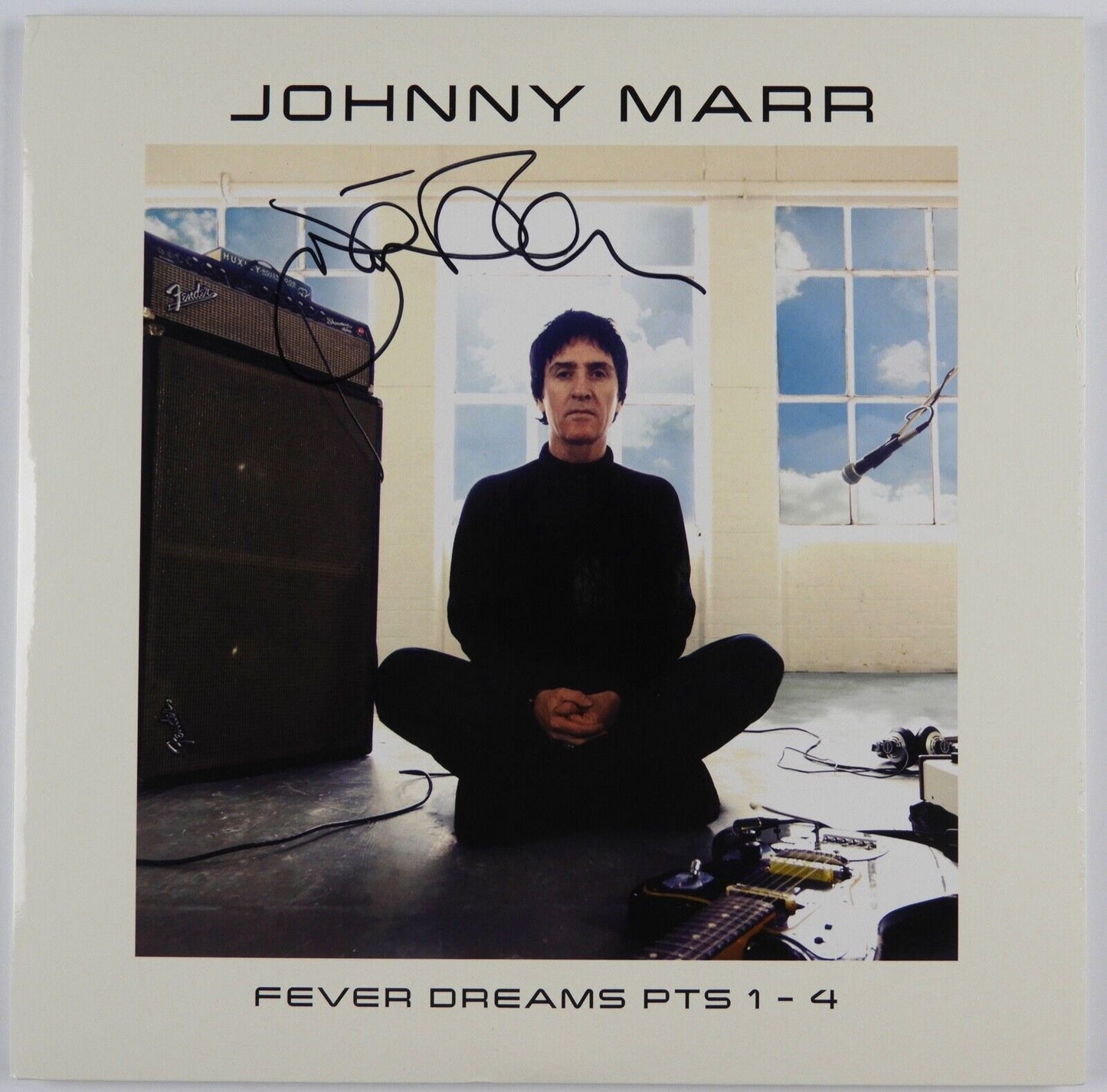 Johnny Marr JSA Signed Autograph Album Record Fever Dreams Pts 1-4