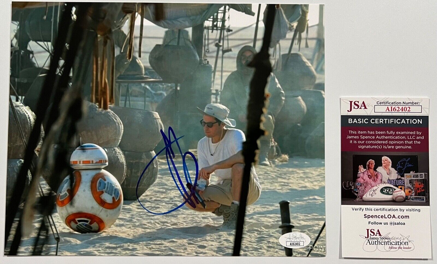 JJ Abrams Star Wars Autograph Signed Photo JSA Photo 8 x 10