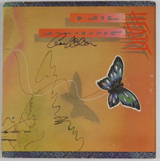 Heat Ann Wilson Signed JSA Autograph Album Record Vinyl Dog And Butterfly