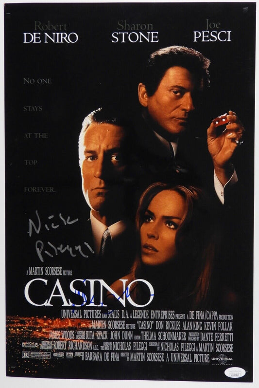 Martin Scorsese Casino Signed JSA Autograph 18 x 12 Photo