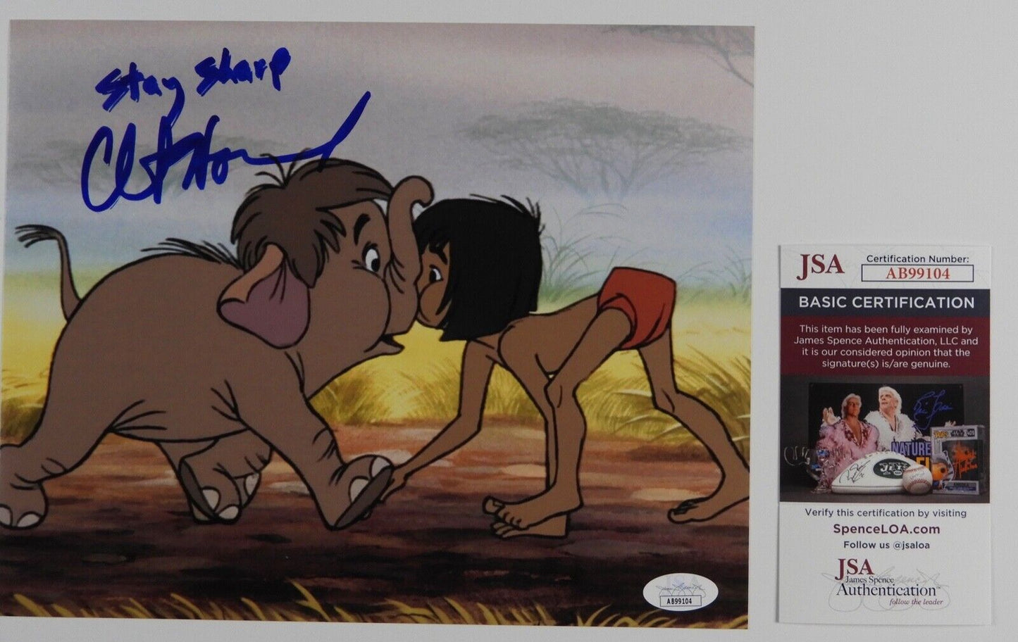 Clint Howard JSA Signed Autograph Photo 8 x 10 Jungle Book