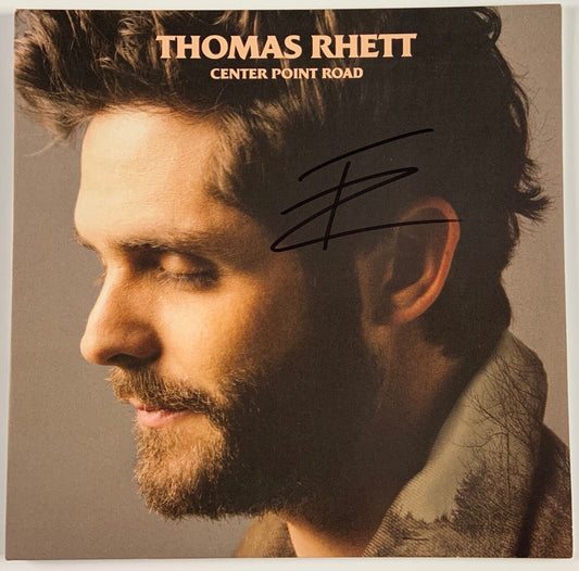 Thomas Rhett Signed JSA Autograph Signed Album Record Center Point Road