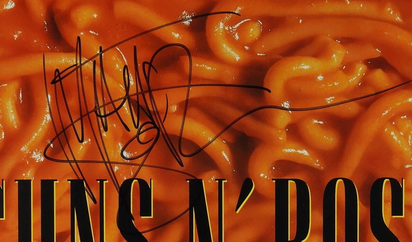 Guns n Roses JSA Signed Autograph 12 Album Flat Record Dizzy Reed Duff McKagan