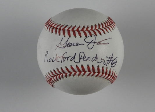 Geena Davis JSA Signed Autograph Baseball A League Of Their Own Rockford