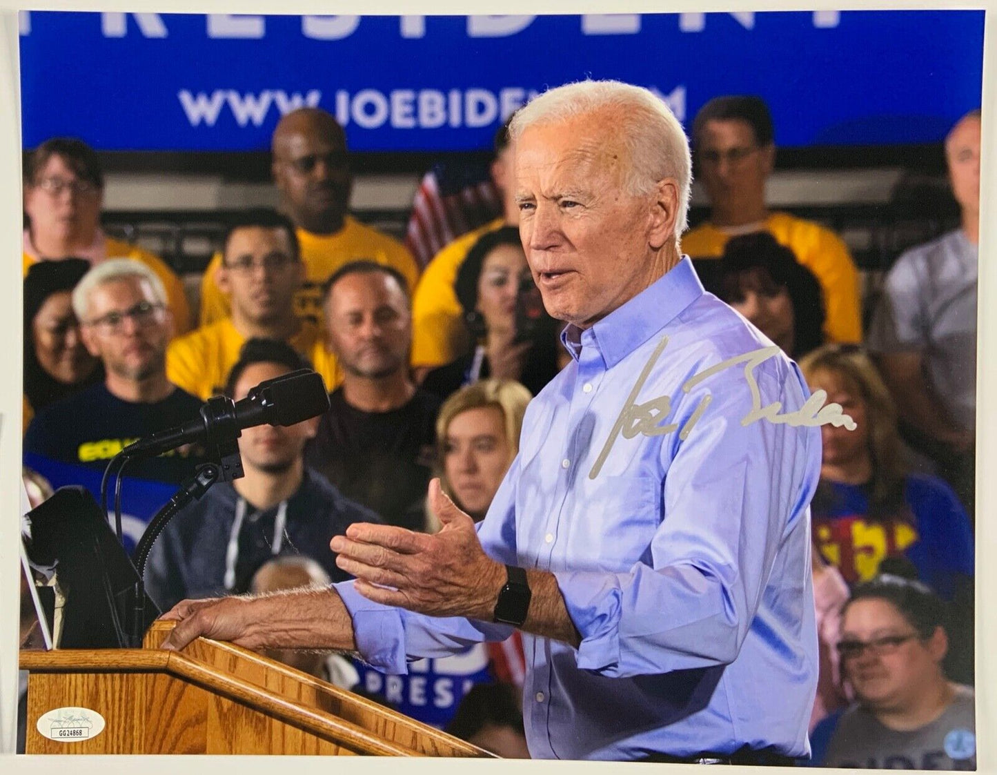 Joe Biden 46th President JSA Autograph Signed Photo COA 11 x14 President 46