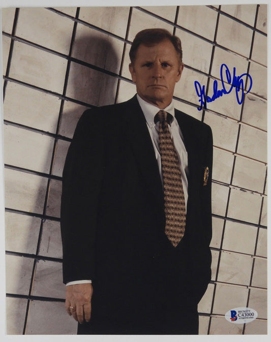 Gordon Clapp NYPD Blue signed autograph photo 8 x 10 BAS COA Beckett