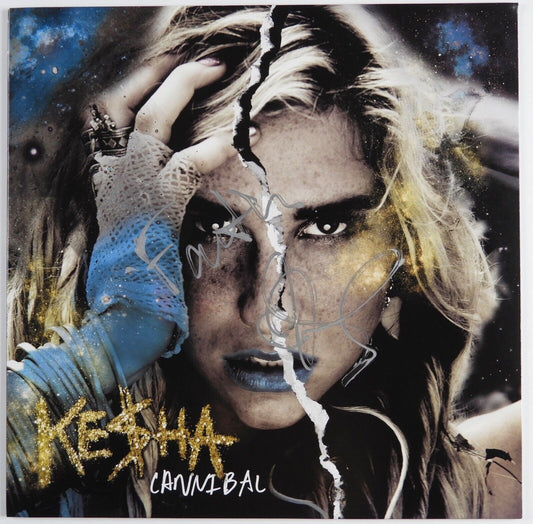 Ke$sha JSA Signed Autograph Record Vinyl Cannibal