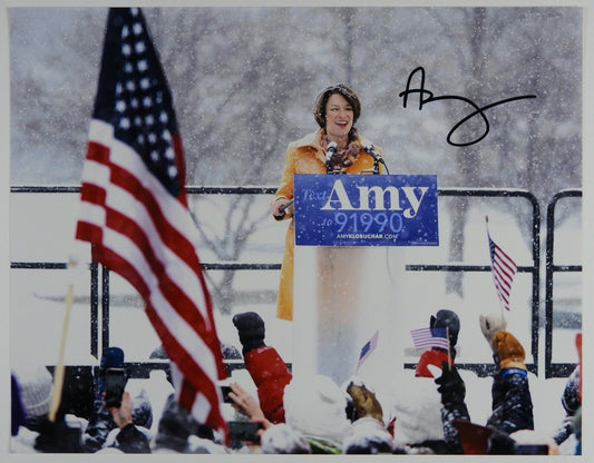 Amy Klobuchar JSA Autograph Signed Photo COA 11 x14