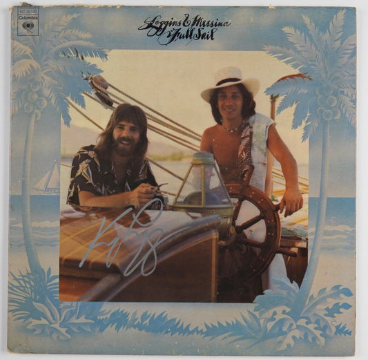 Kenny Loggins Autograph Signed Record Album Beckett Full Sail