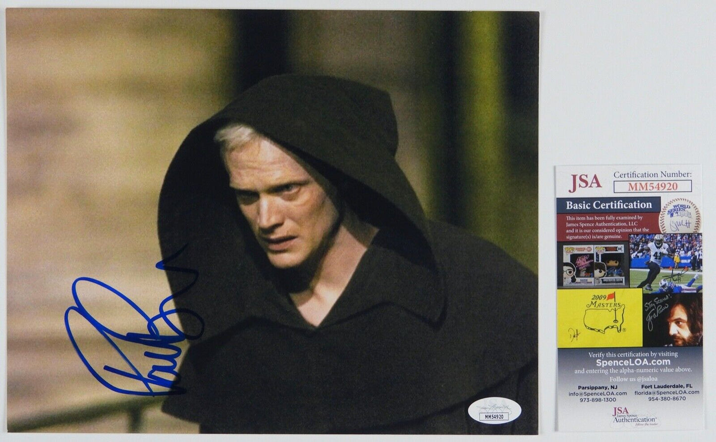 Paul Bettany Signed JSA Autograph Photo 8 x 10