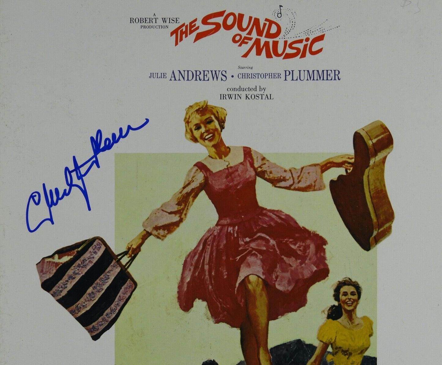 Christopher Plummer JSA Signed Autograph Album Record Sound Of Music