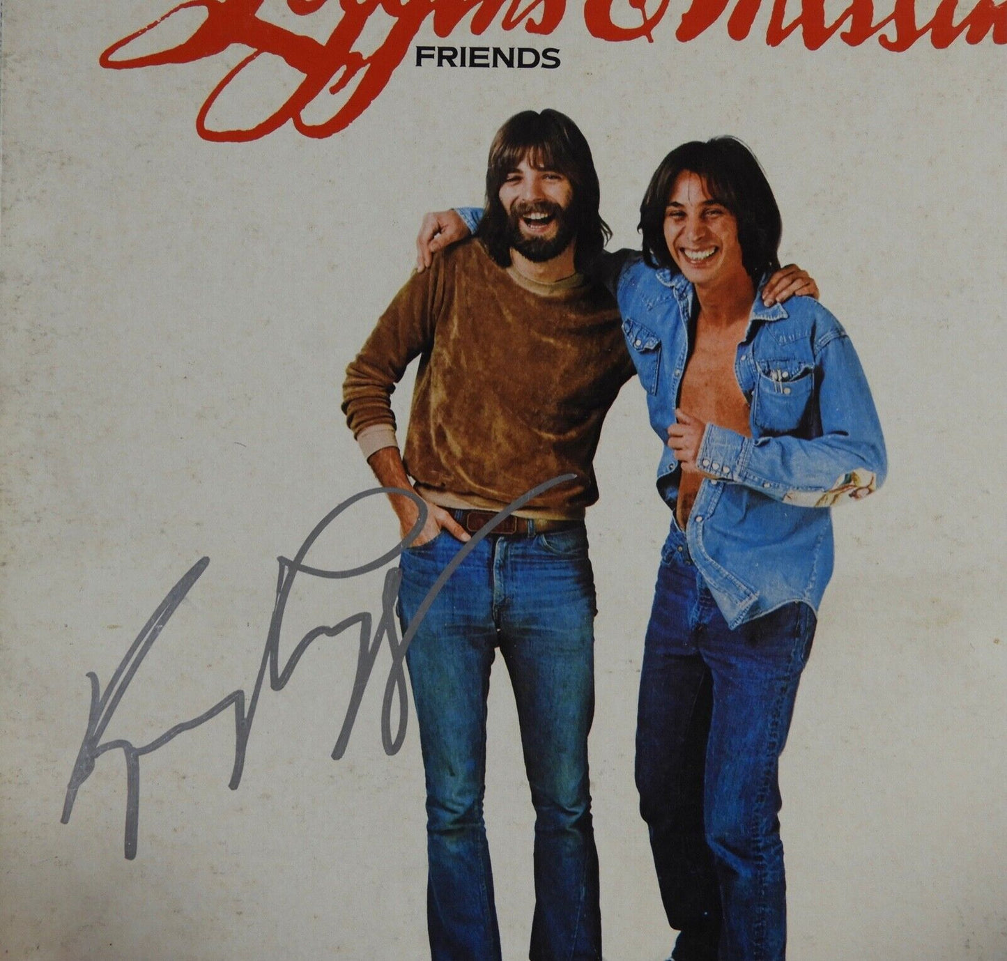Kenny Loggins Autograph Signed Record Album Beckett Best of Loggins Messina