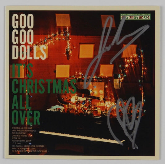 The Goo Goo Dolls JSA Signed Autograph CD Booklet John Rzeznik Robby