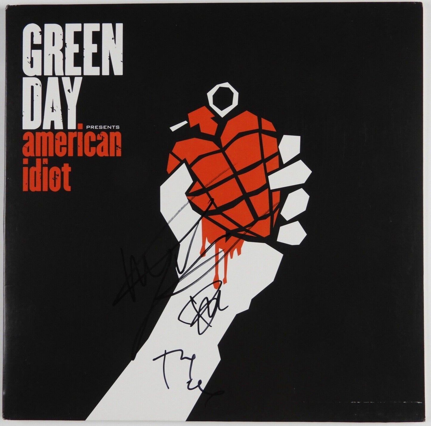 Green Day JSA Fully Signed Autograph Album Record Billie Joe American Idiot