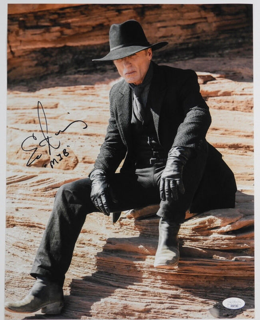 Ed Harris JSA Signed Autograph Photo 11 x 14 Man In Black Westworld