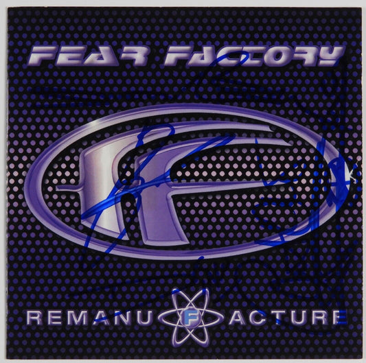 Fear Factory JSA Autograph Signed CD Remnau Facture