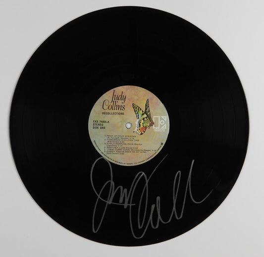 Judy Collins JSA Autograph Signed Record Album Vinyl Recollections