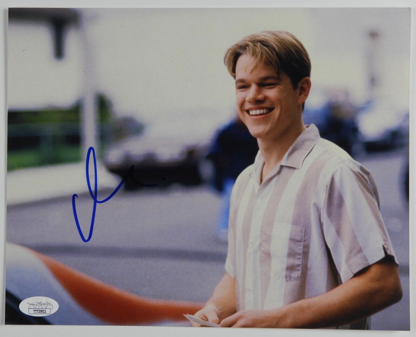 Matt Damon JSA Autograph Signed Photo 8 x 10