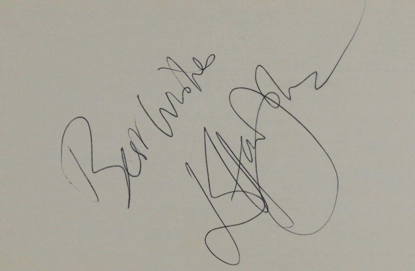 Elton John JSA COA Signed Autograph Cut