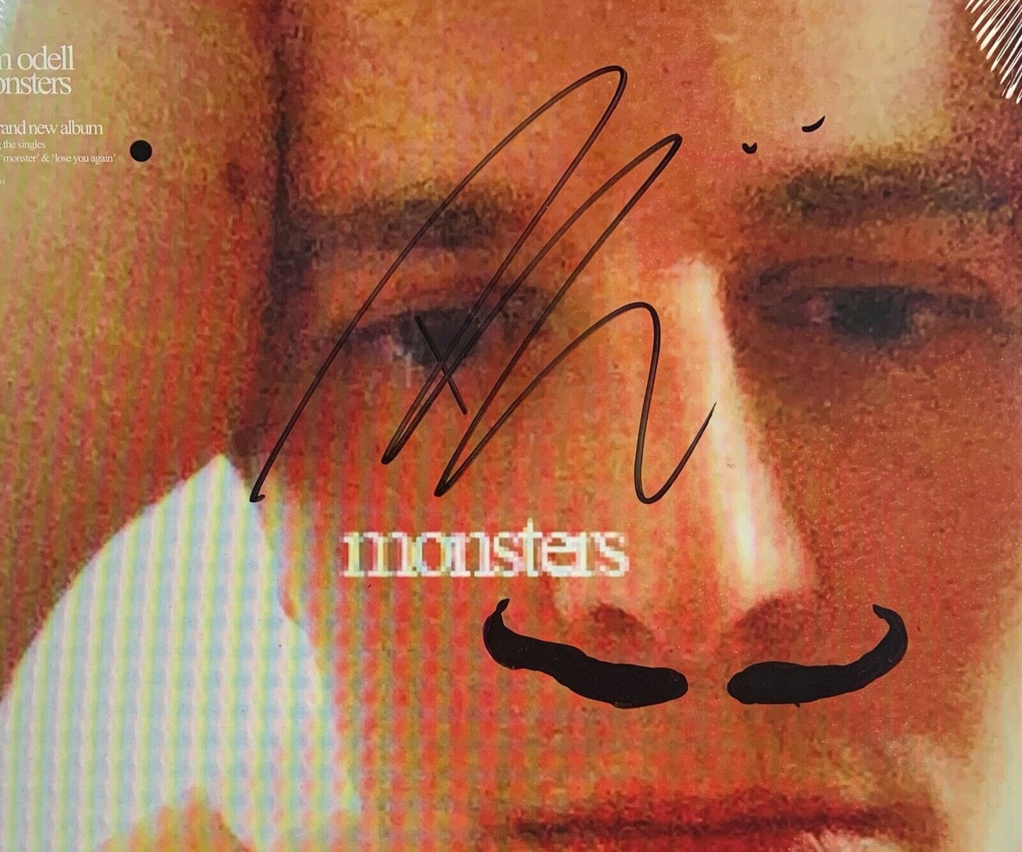 Tom Odell Signed Autograph Vinyl Monsters Still Sealed JSA or PSA