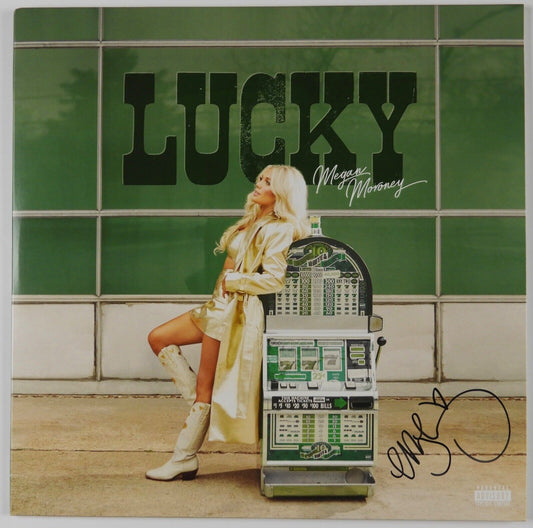 Megan Moroney JSA Signed Autograph Record Vinyl Lucky Green Vinyl