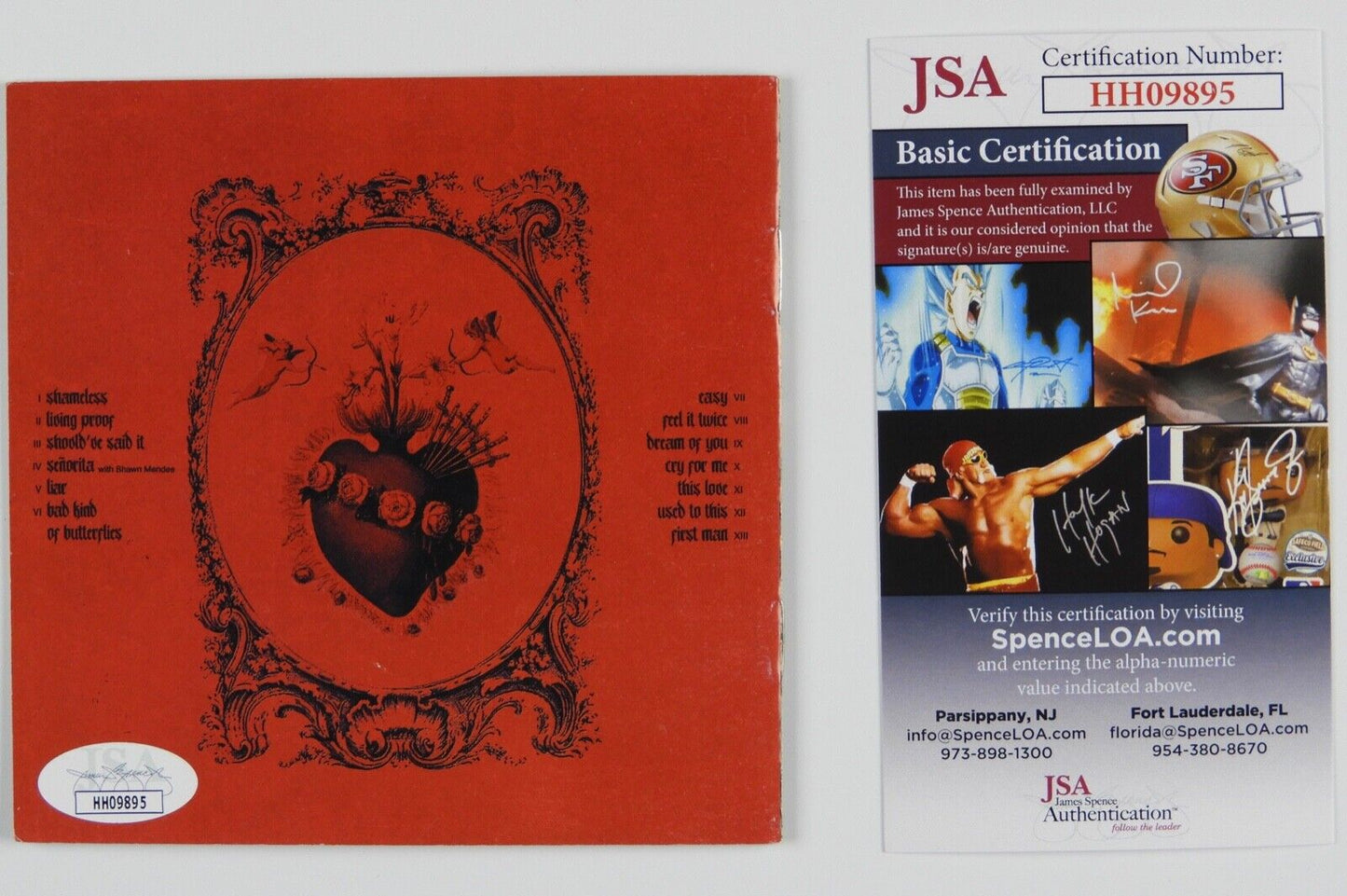 Camila Cabello Romance JSA Signed Autograph CD Booklet