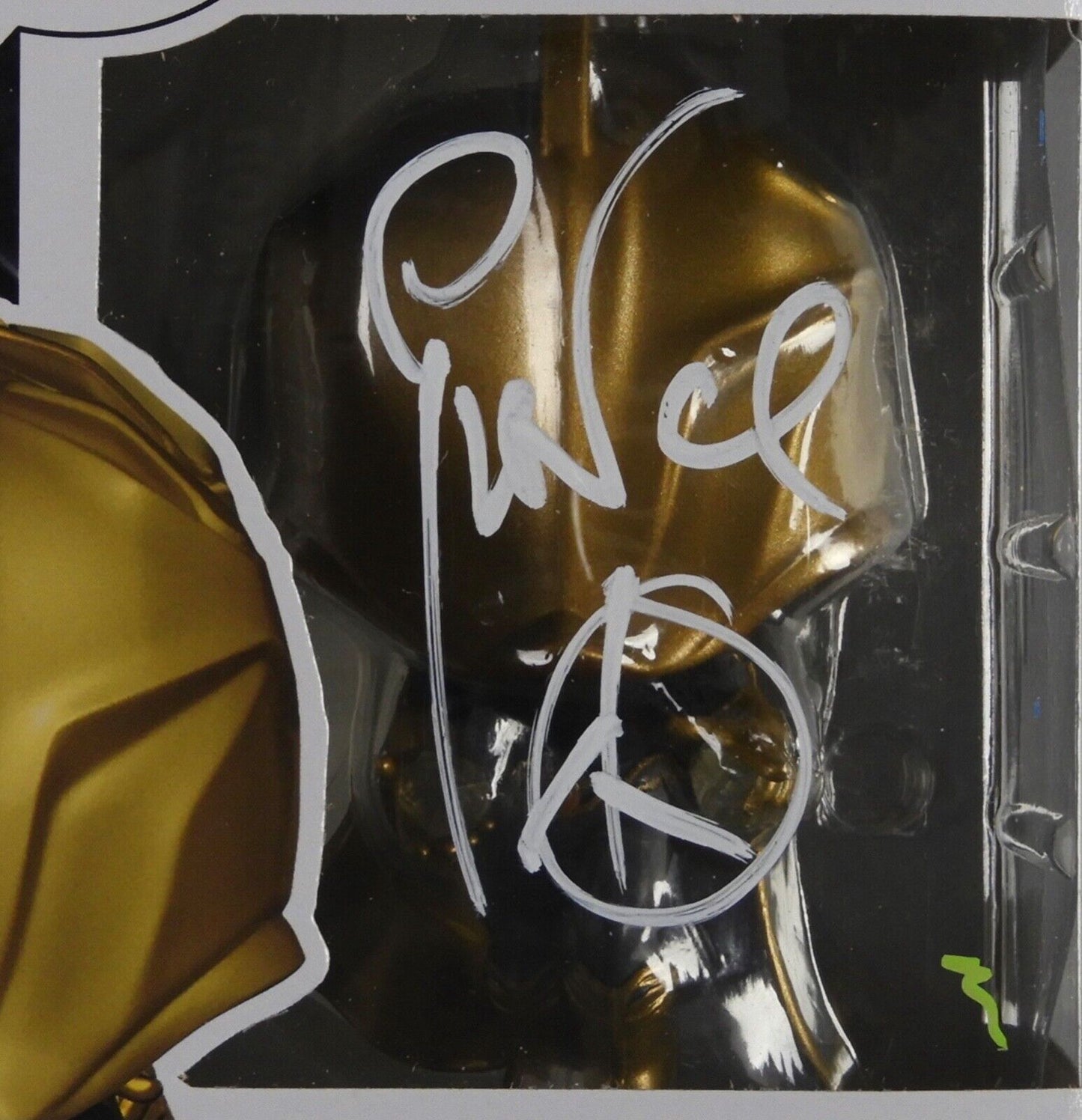 Pierce Brosnan Signed Autograph Funko Pop 1235 Black Adam Dr. Fate
