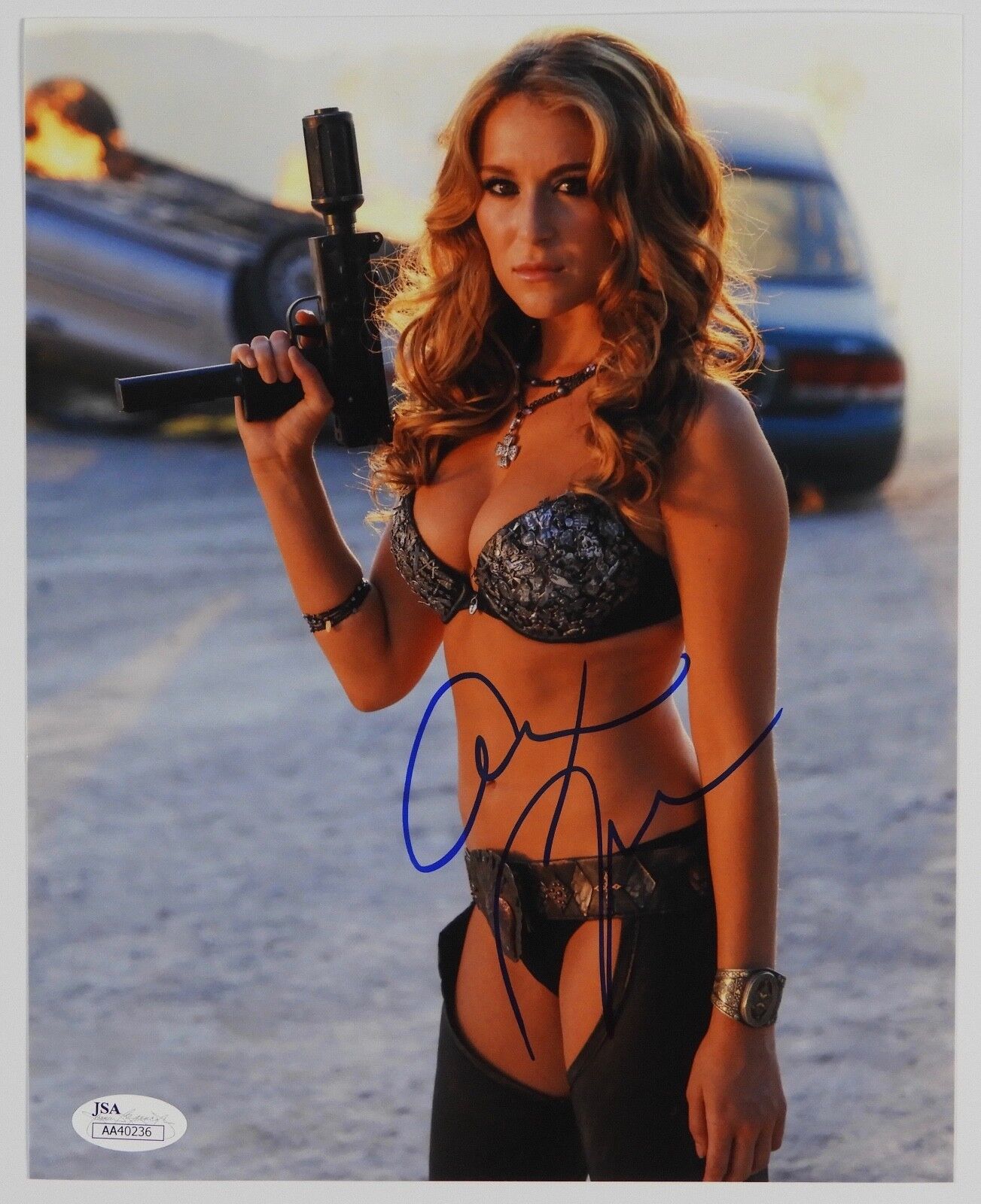 Alexa Pena Vega Machete Kills JSA signed autograph 8 x 10 Photo