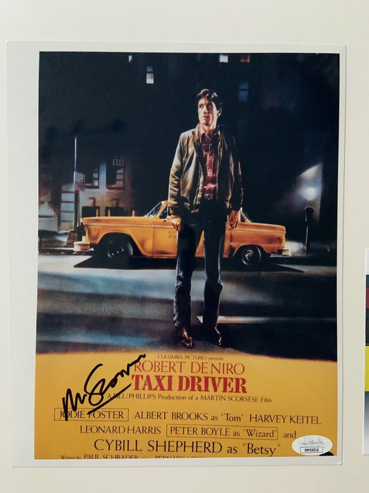 Martin Scorsese Taxi Driver JSA signed autograph 8 x 10 Photo