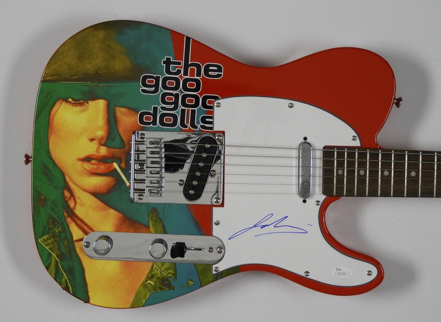 Johnny Rzeznik The Goo Goo Dolls JSA Autograph Signed Guitar Fender Telecaster