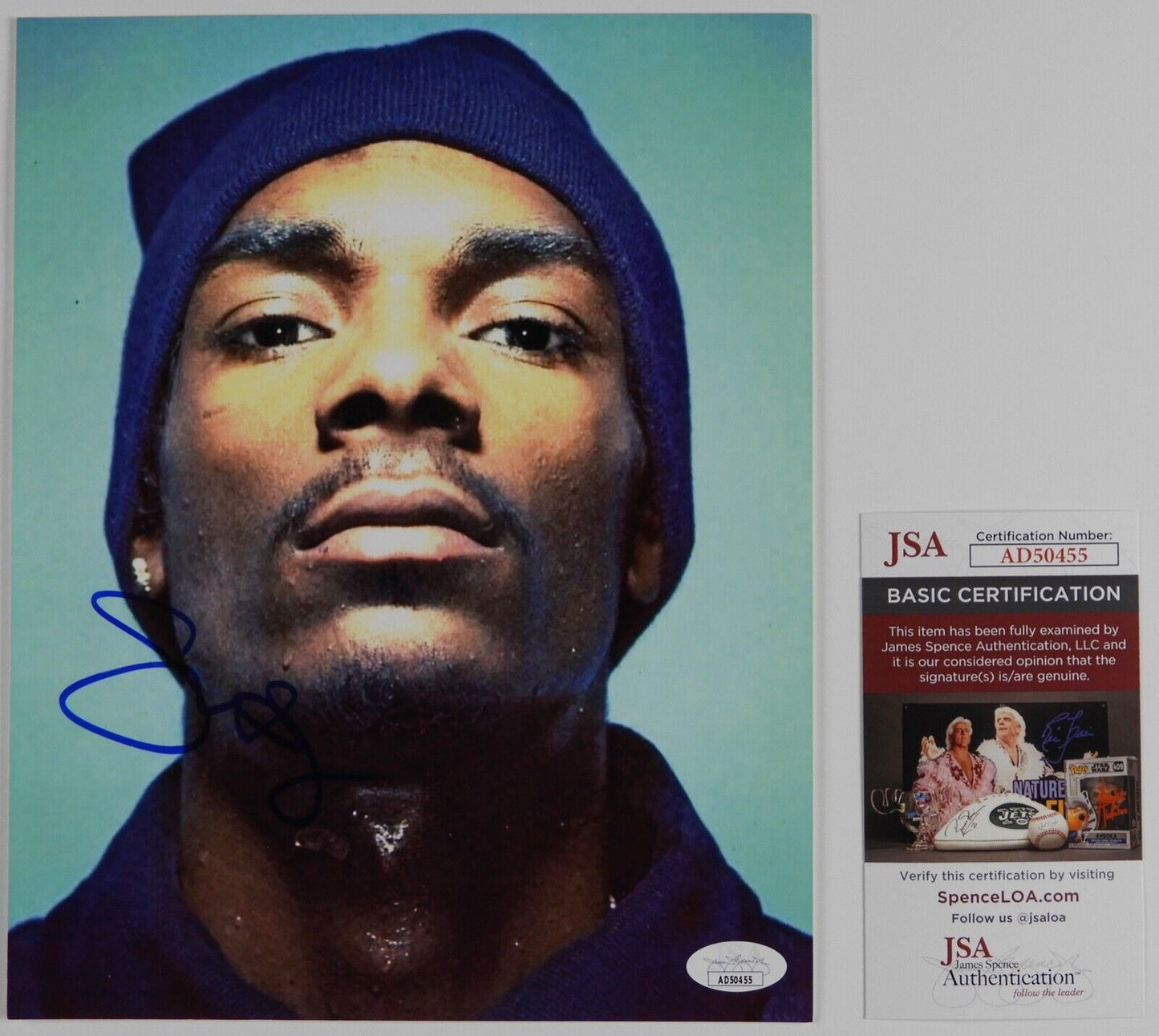 Snoop Dogg JSA Autograph Signed 8 x 10 Photo