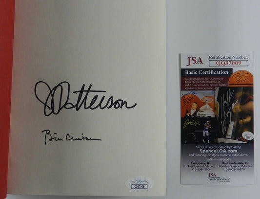 Bill Clinton Signed Autograph Book JSA The President's Daughter James Patterson