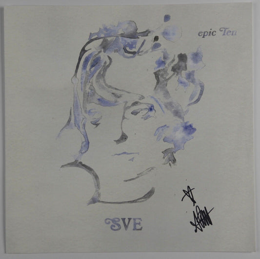 Sharon Van Etten Epic Ten JSA Signed Autograph Signed 12" x 12" Lithograph