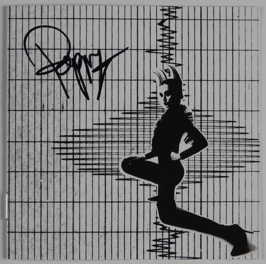 Poppy JSA COA signed autograph CD booklet Comes with full vinyl Flux