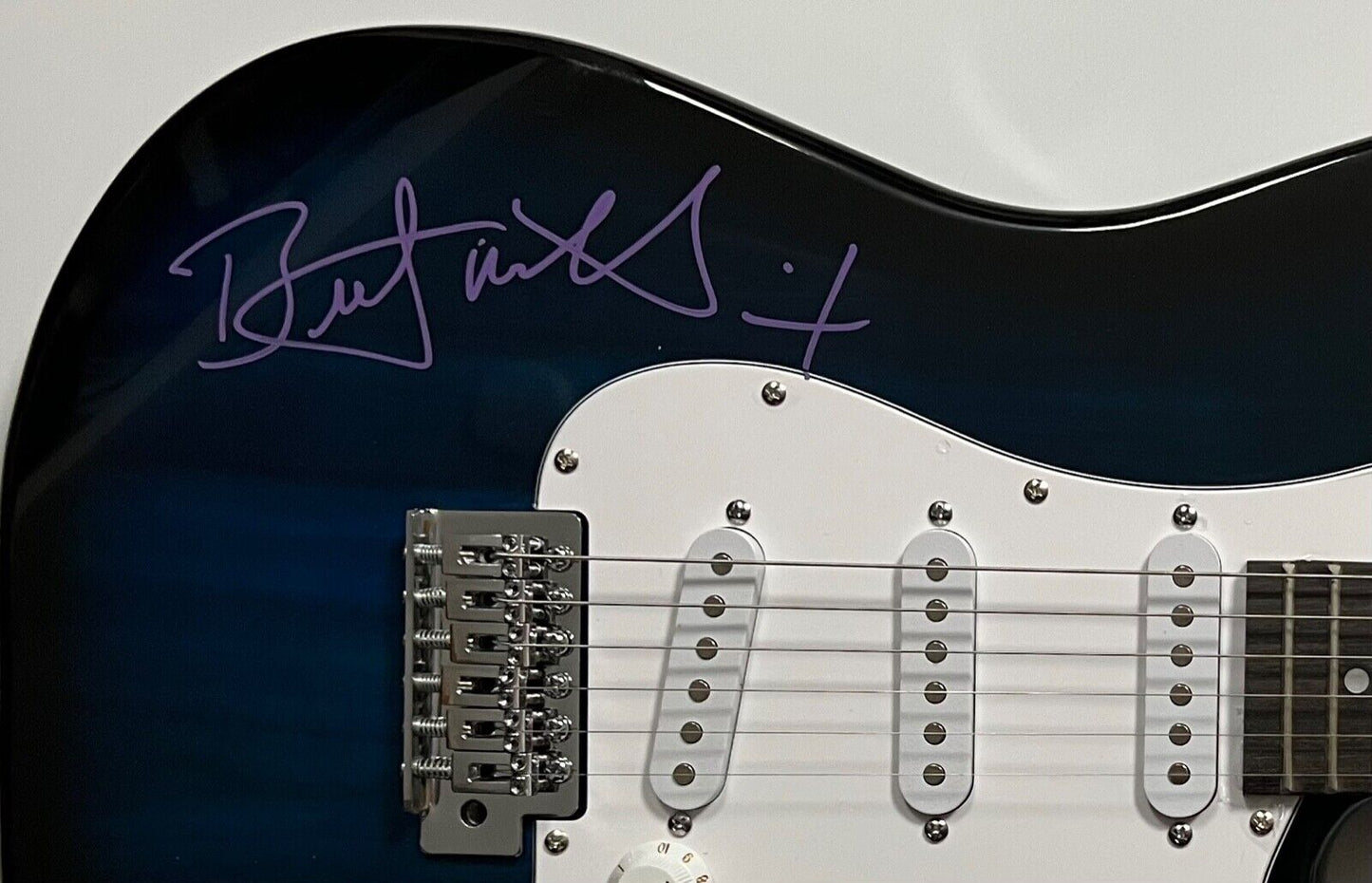 Bret Michaels Poison JSA Signed Autograph Electric Stratocaster Guitar