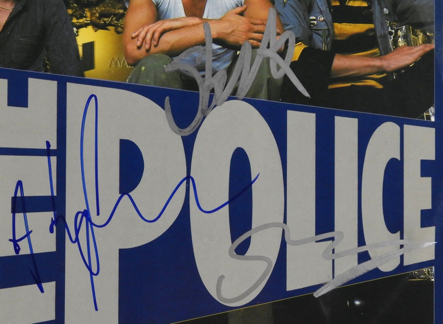 The Police JSA Signed Autograph Photo Album Reggatta De Blanc Sleeve