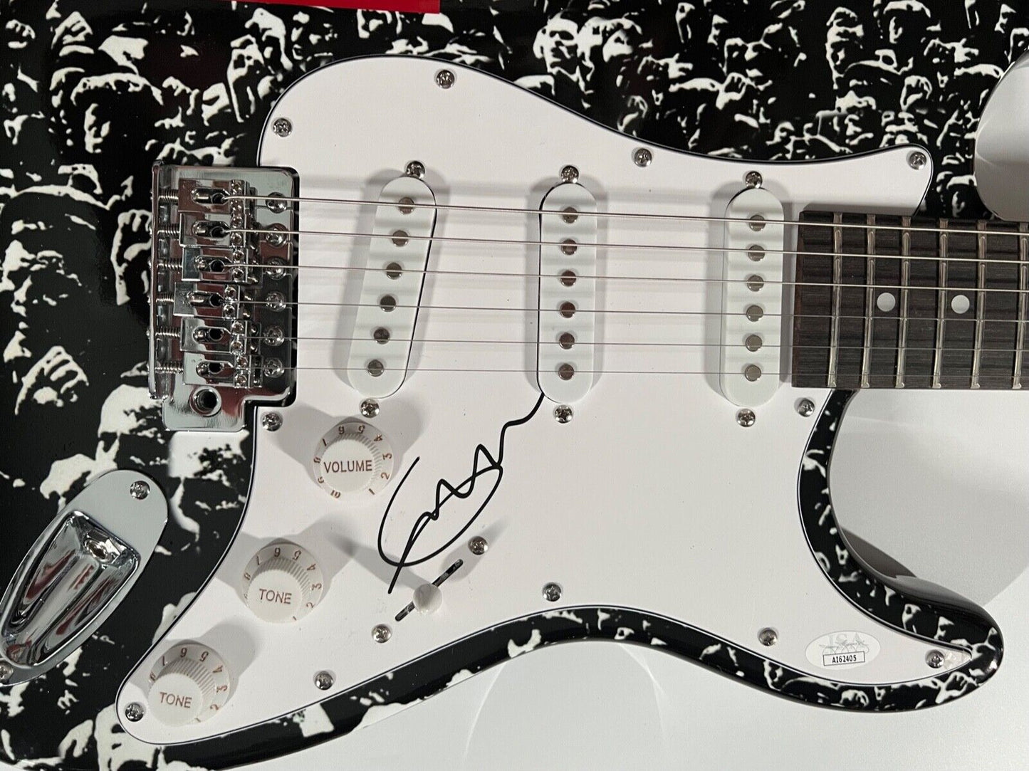 Queensryche Geoff Tate JSA Autograph Signed Guitar Stratocaster