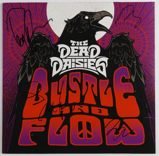 The Dead Daisies Signed Autograph JSA Vinyl Record 12" Single Bustle And Flow