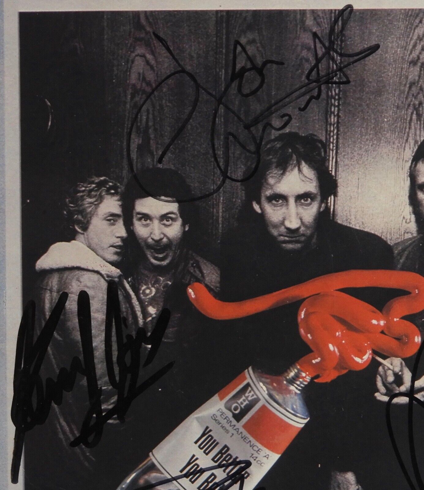 The Who JSA Fully Signed Autograph 45 Record Roger Daltrey Townshend Entwistle +