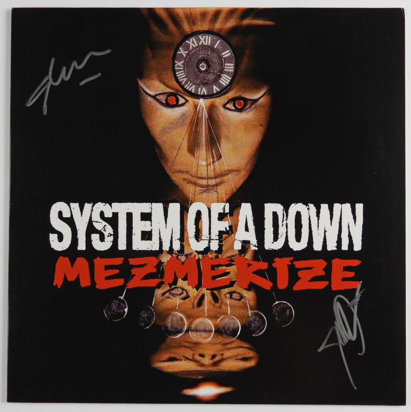 System Of A Down JSA Signed Autograph Album Record Vinyl John Dolmayan Shavo